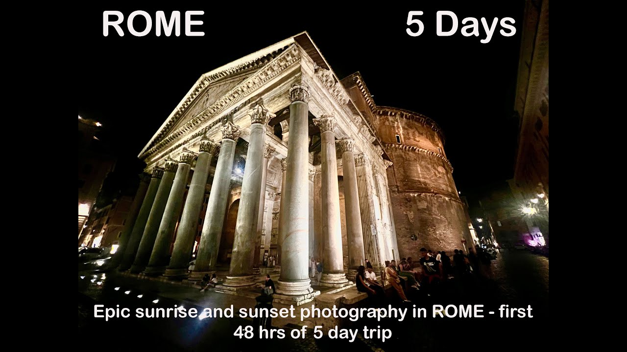 Rome in 5 Days 🇮🇹 | Day 1 & 2 – Iconic photography locations, Wonders of the Vatican and papal visit
