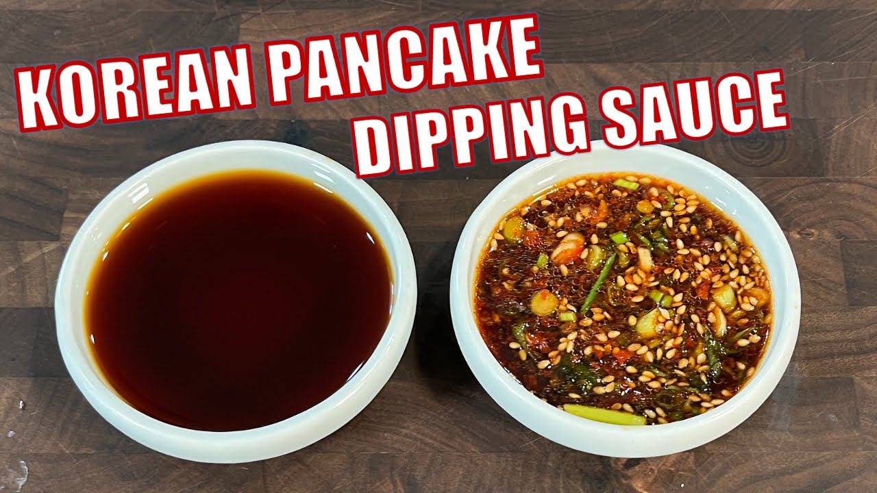 2 M&ouml;glichkeiten Einfaches koreanisches Dippen von Sojasauce f&uuml;r Pfannkuchen!
