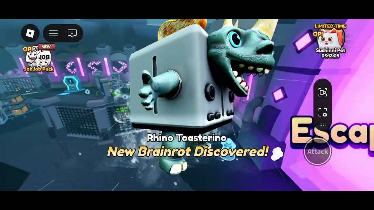 Starting over as a noob with the brand new gargergur secret brainrot evolution part2
