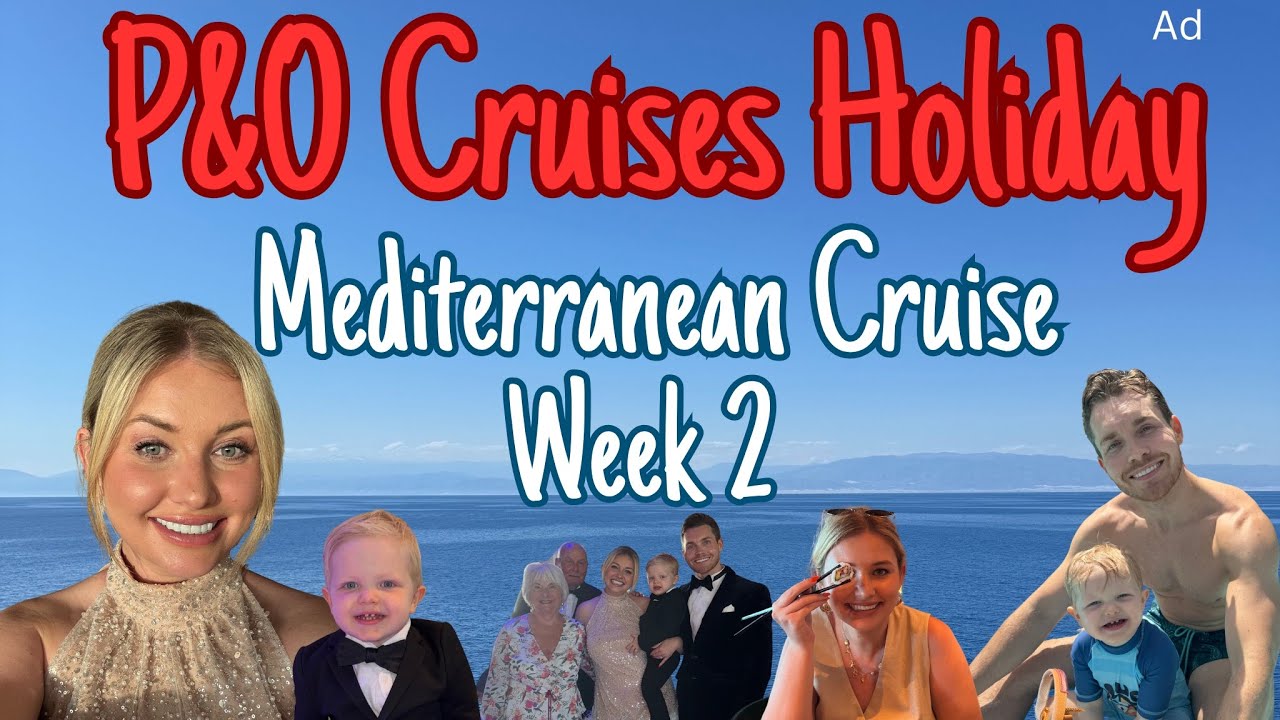 P&O Cruises Arvia Mediterranean Cruise Week 2! Ship walkthrough, food, entertainment, kids club!