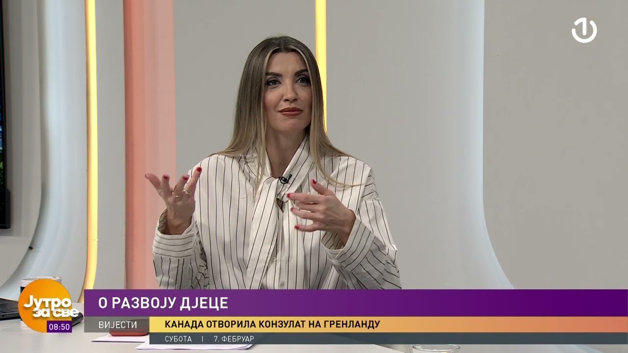 Jutro za sve: Julijana Marić i Ana Vučić o razvoju djece
