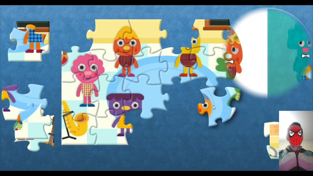 If You're Happy Noodle & Pals Super Simple Songs puzzle game Puzzlepals