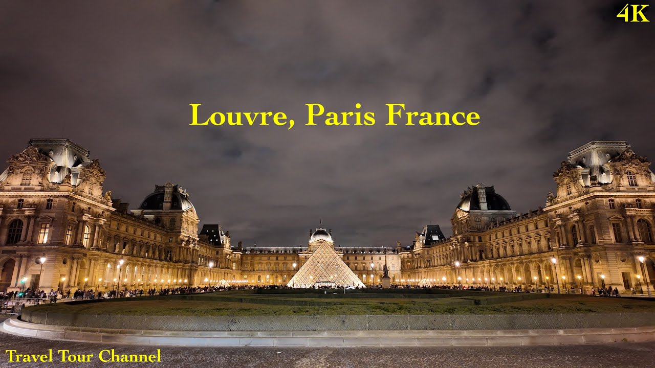 🇫🇷 Paris, France - Walking Tour 4K ( Louvre Museum )