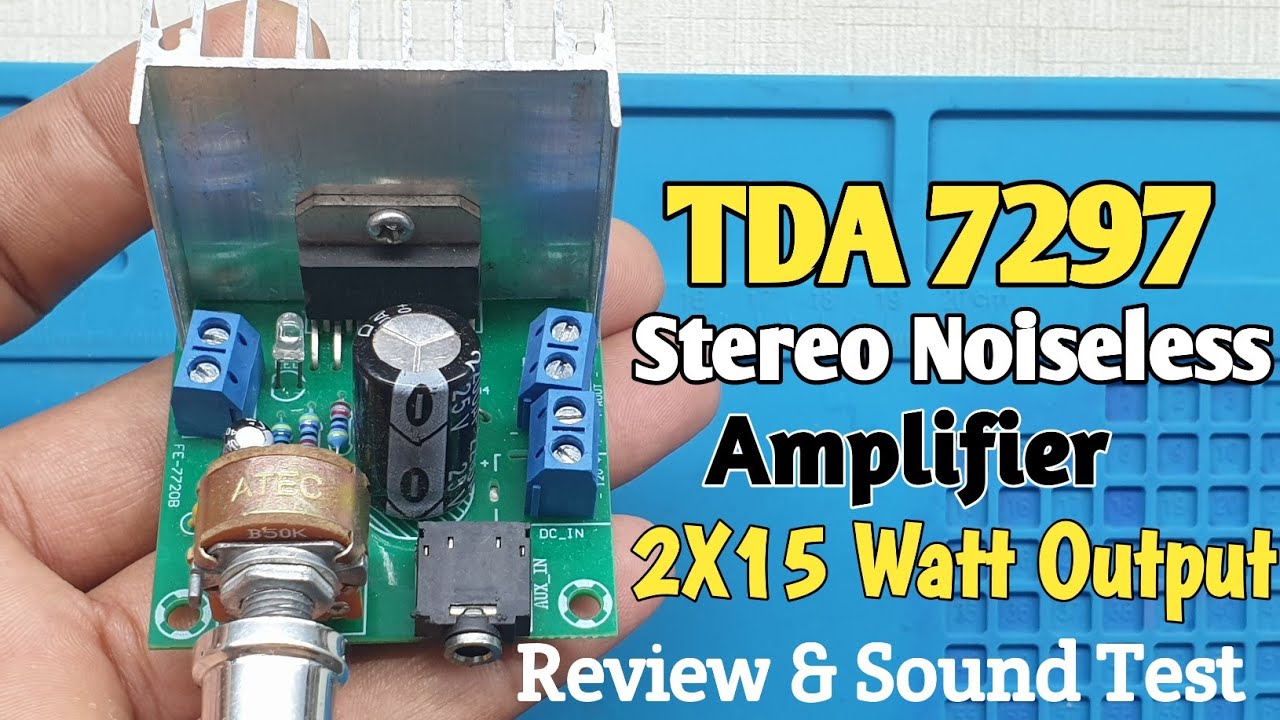 TDA7297 Amplifier board wiring | smd board |Aspire Creator's |Tda 7297 Board |tda7297
