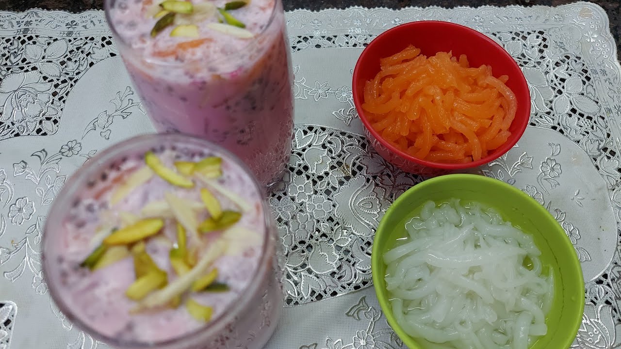 Homemade Falooda Sev Recipe || Falooda Recipe || Ramadan Special Recipe || Ghare's Kitchen ||