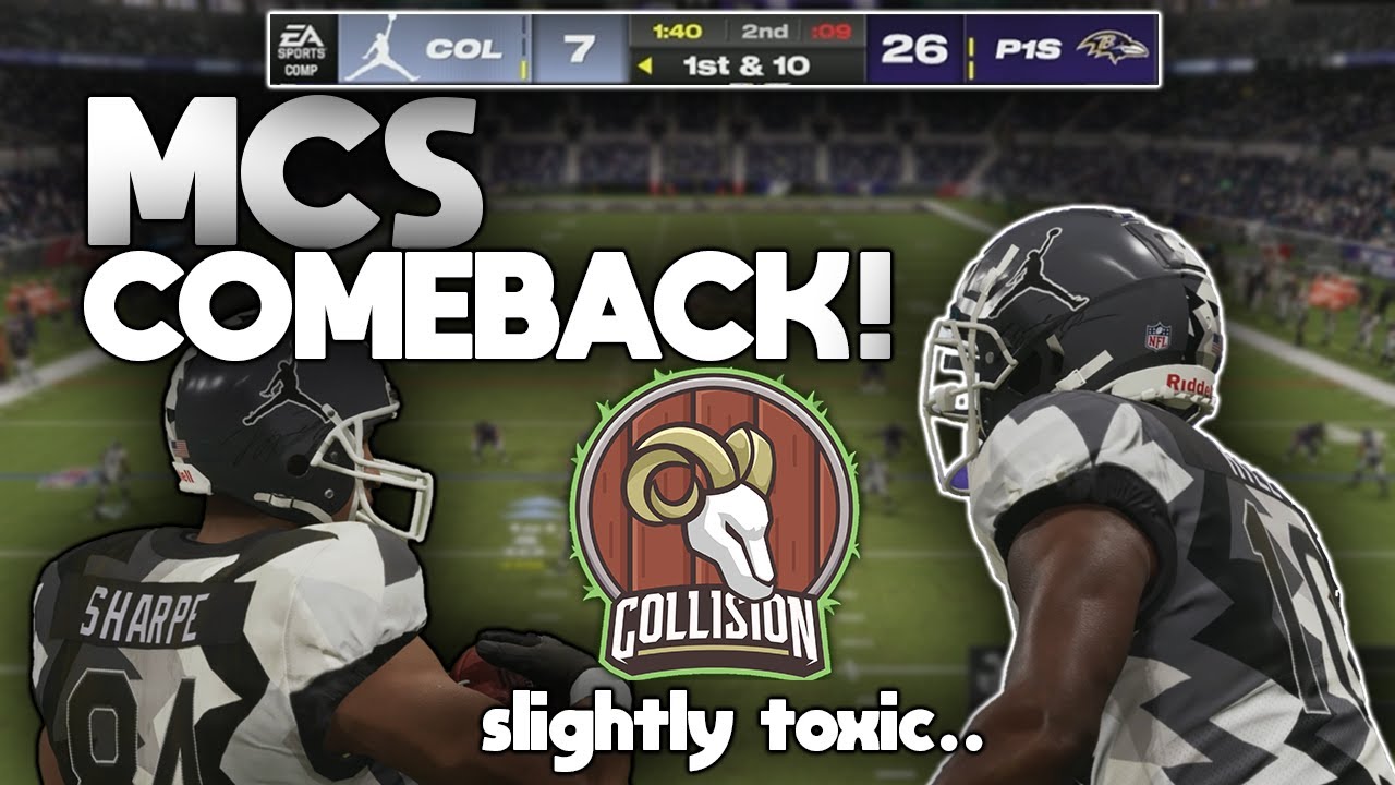 HUGE LADDERS COMEBACK! TOXIC COLLISION! Madden 24 MCS Most Feared Gameplay!