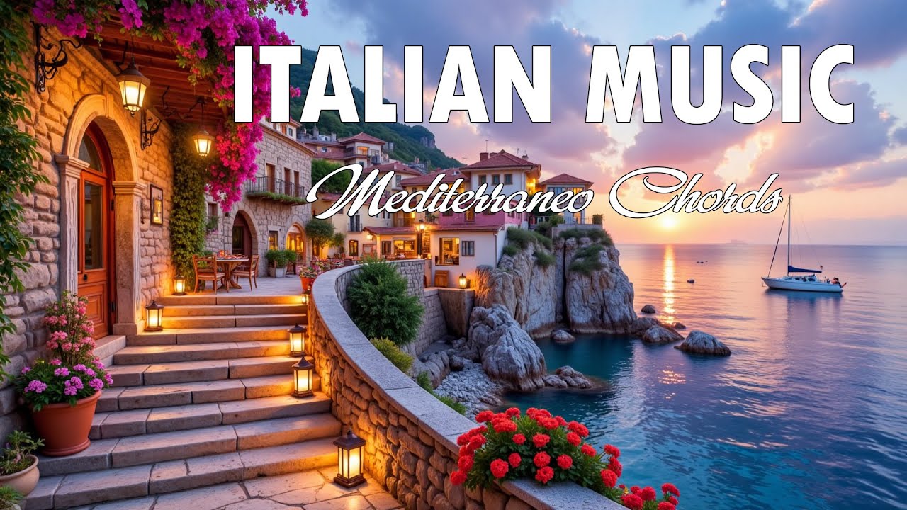 The Best 🇮🇹 Italian Music🎶 Italian Vibes 🎶 2+ Hour Scenic Amalfi Coast & Lake Como Relaxation