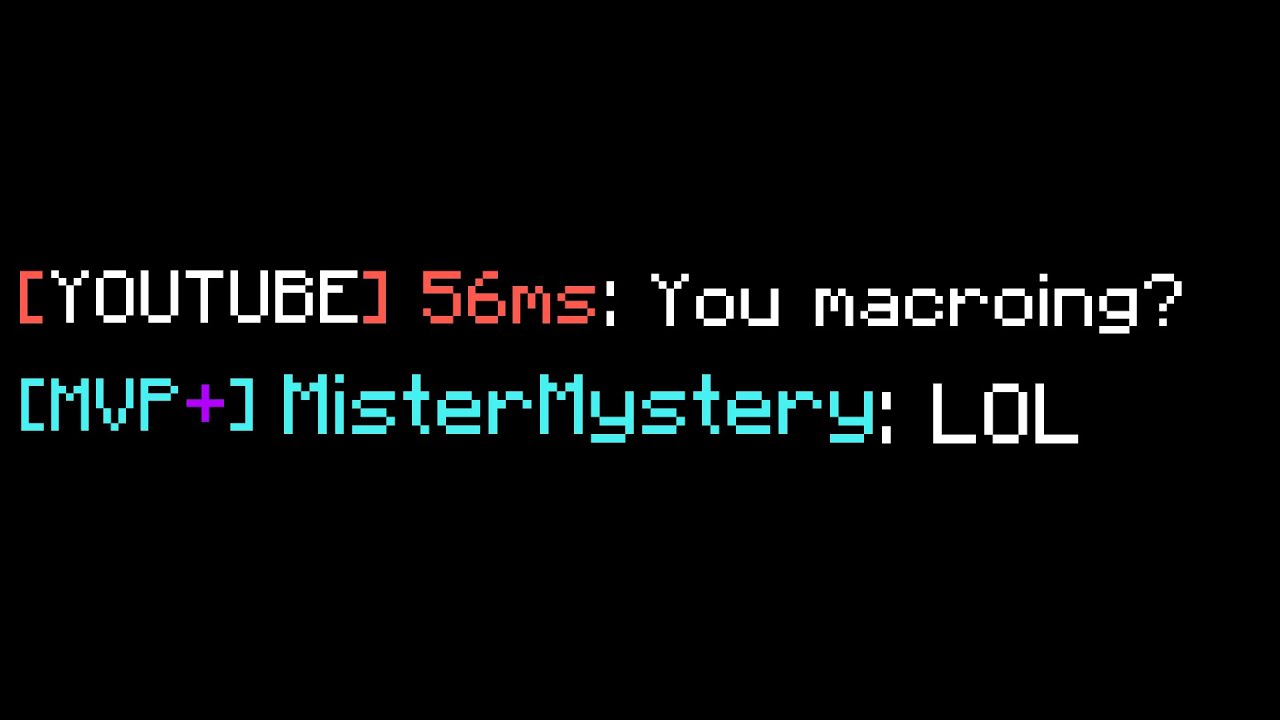 This Streamer Thought I Was Cheating in Hypixel Skyblock