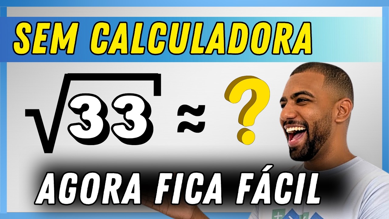 Aprenda a Aproximar QUALQUER Raiz Quadrada | método fácil