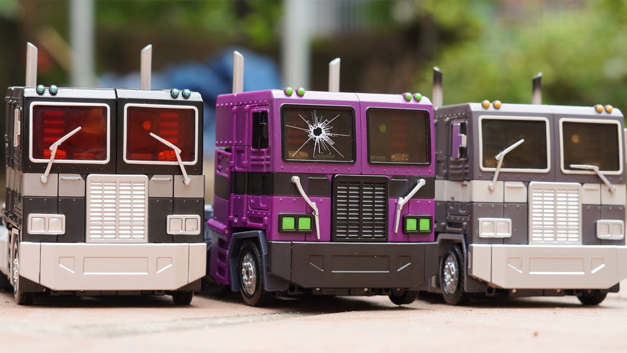 ТРАНСФОРМАТОРЫ STOP MOTION - Optimus TE 01 Фильм Анимация робот Грузовая машина car in real life!