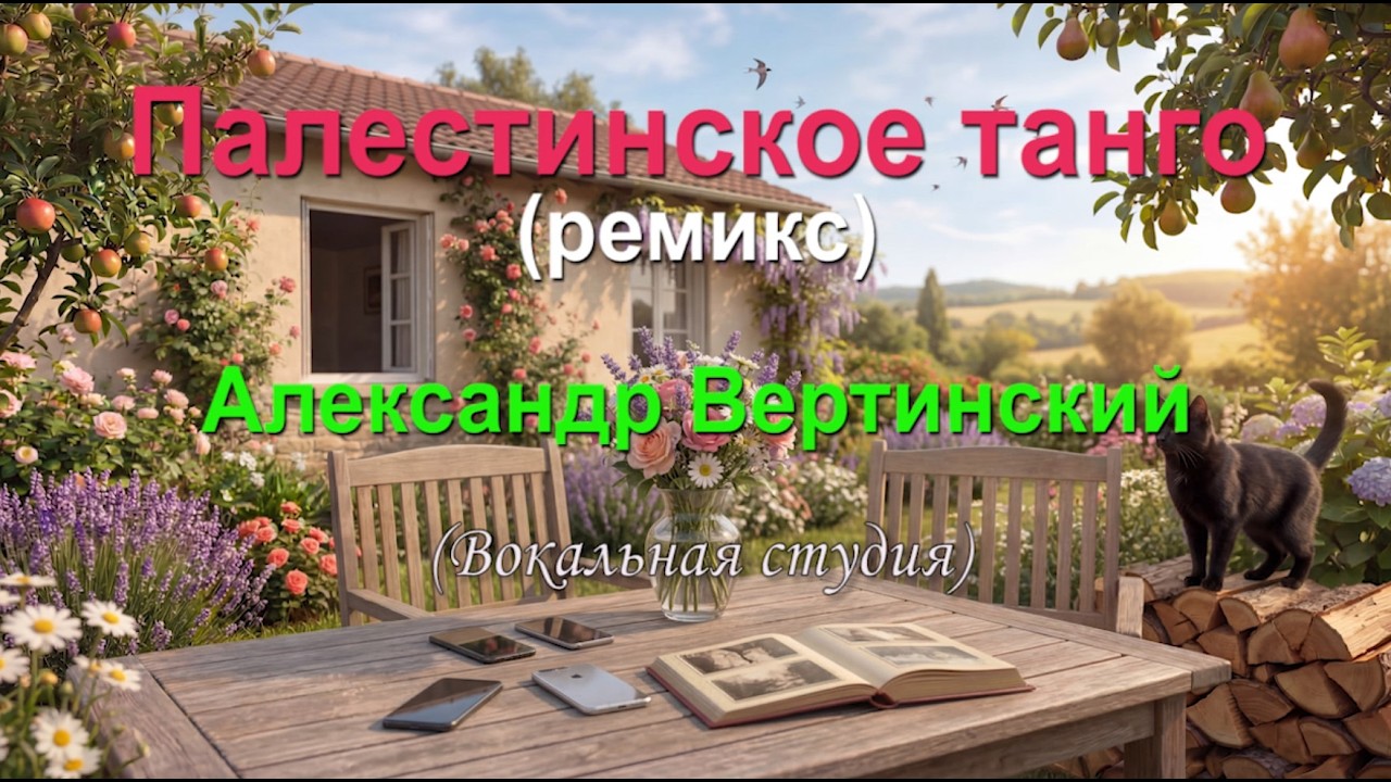 Танго о человеческой жизни вообще. Палестинское танго (Аравийская песня) - Ал. Вертинский (ремикс)