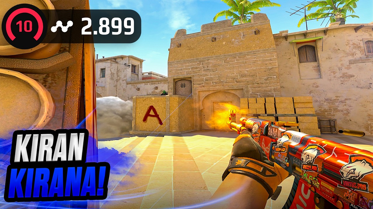 FACEIT 2900+ ELO | KIRAN KIRANA M&Uuml;CADELE! | Mirage (CS2 POV/Gameplay)