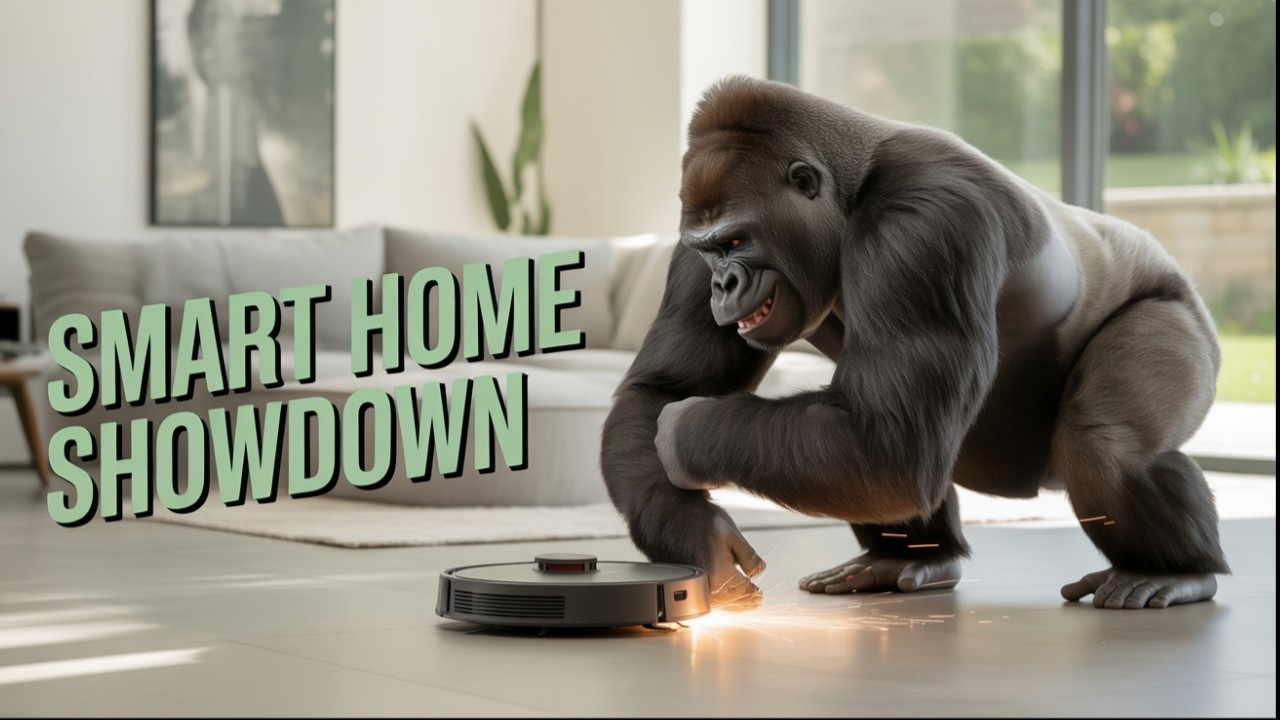 AI Smart Home vs Mambatiyan Tamil Gorilla 😂 | Full Comedy Video 