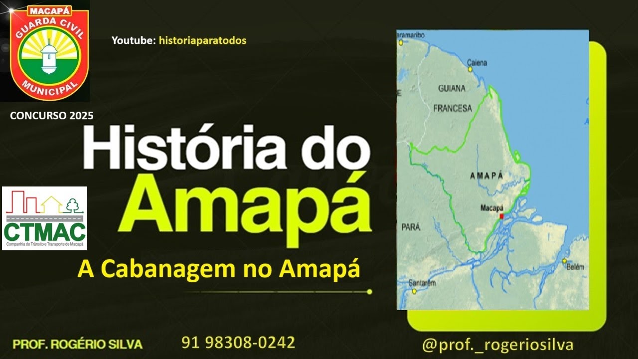 História do Amapá - Cabanagem no Amapá.