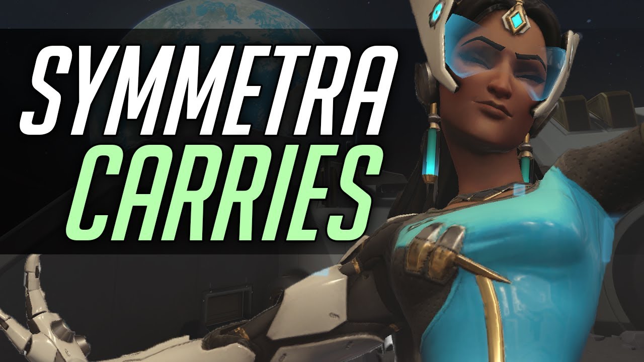 Symmetra Carries The KOREAN Gods! (I Got Carried)