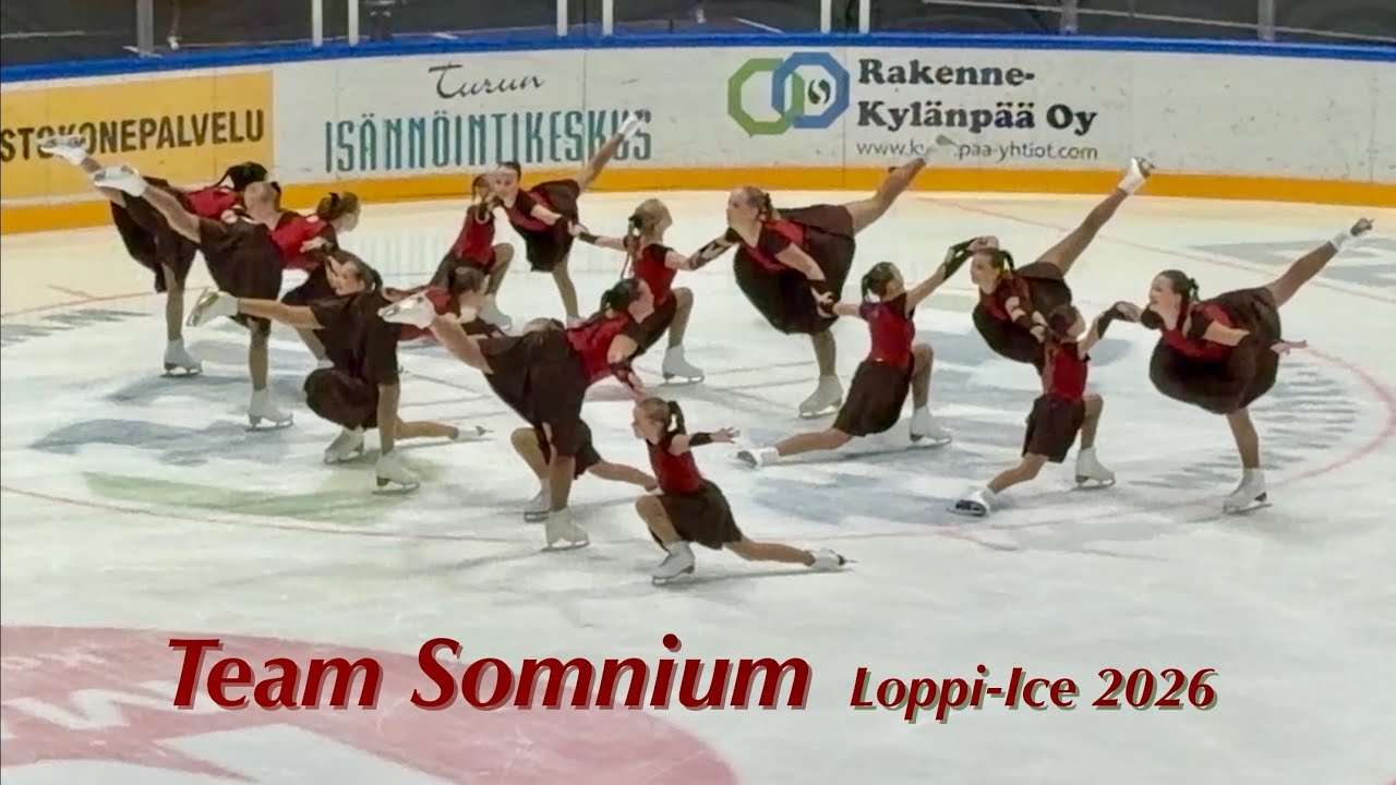 Team Somnium - Loppi-Ice 2026 - Synchronized skating