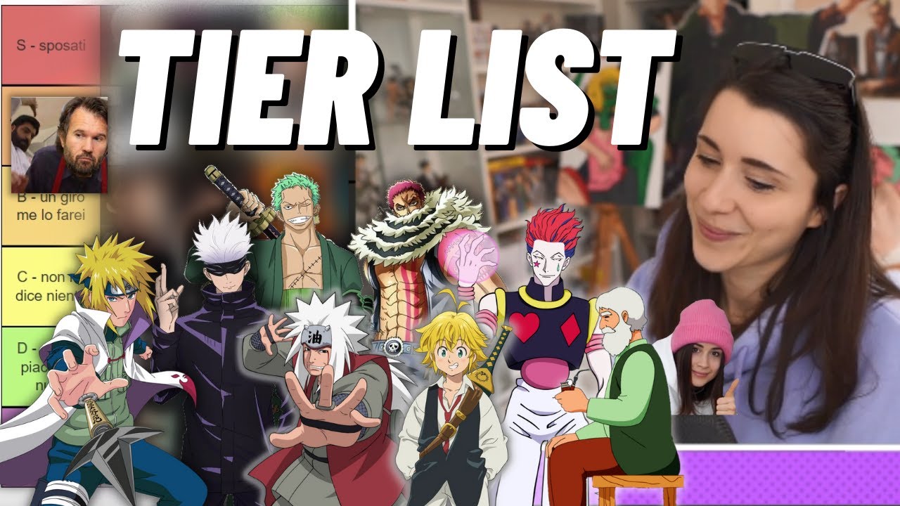 VOGHELITA TIER LIST HUSBANDI ANIME DELLA CHAT