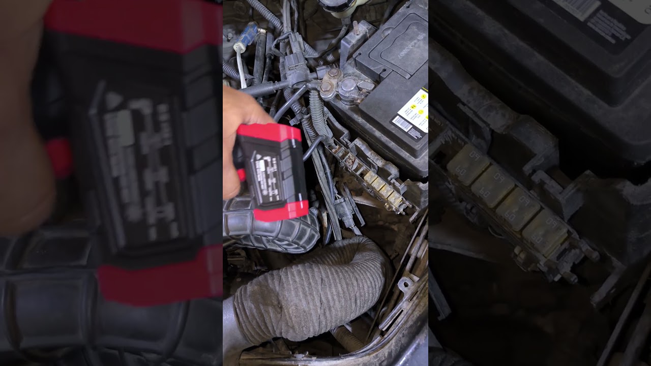 Recalentamiento de cableado y borne de batería 