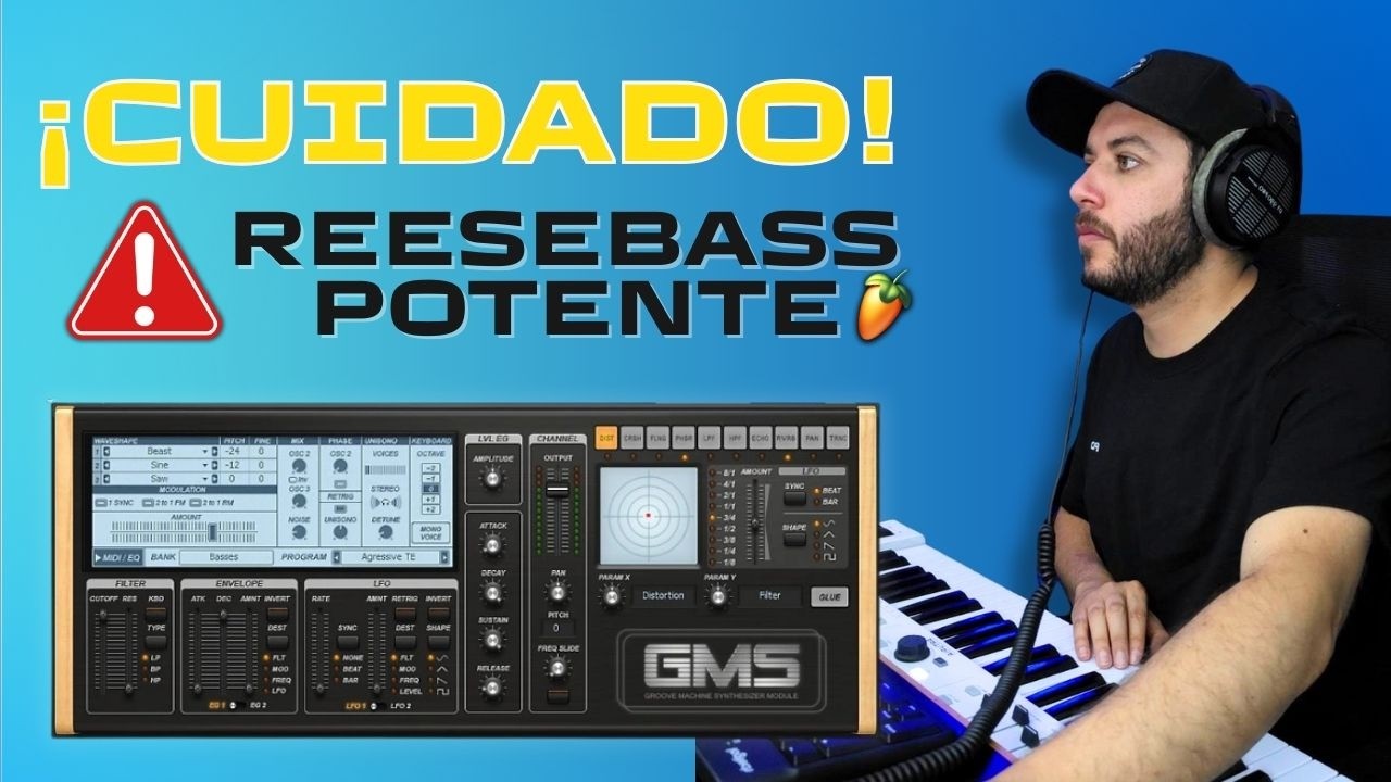 APRENDE A CREAR REESE BASS CON SOUND DESIGN SOLO EN FL STUDIO 🔝