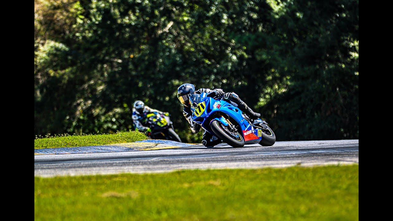 My first WERA A Superstock Novice Win at Road Atlanta 9/3/23.