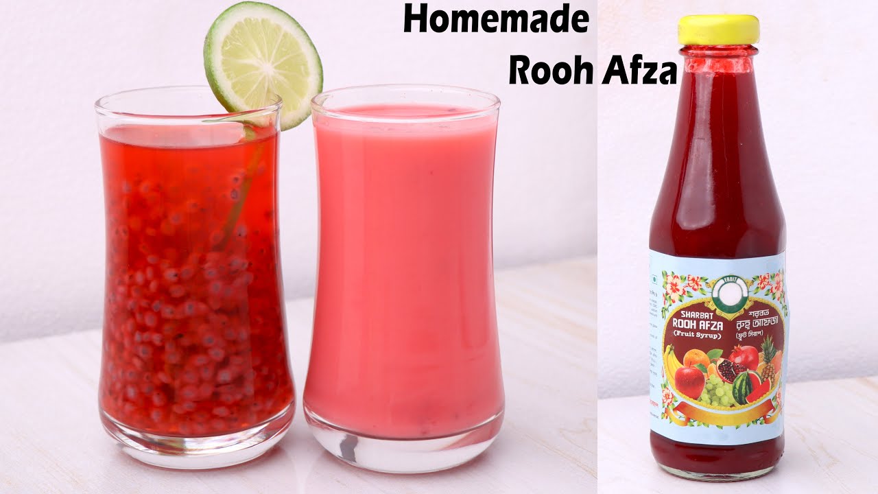 রুহ আফজা তৈরির আসল রেসিপি । Homemade Rooh Afza Recipe | Ramadan Special Drink | Rooh Afza Sharbat