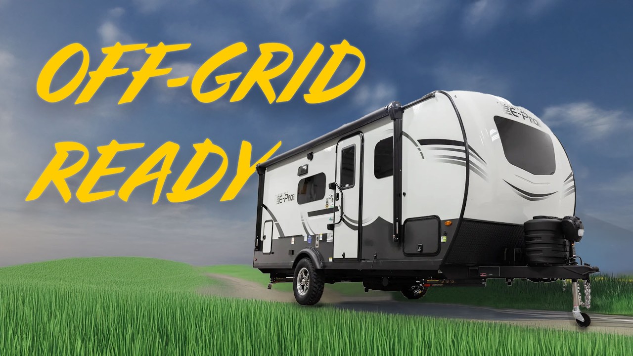 Voice-Activated RV Controls?! 2025 Forest River Flagstaff E-Pro 20FBS | RV Review