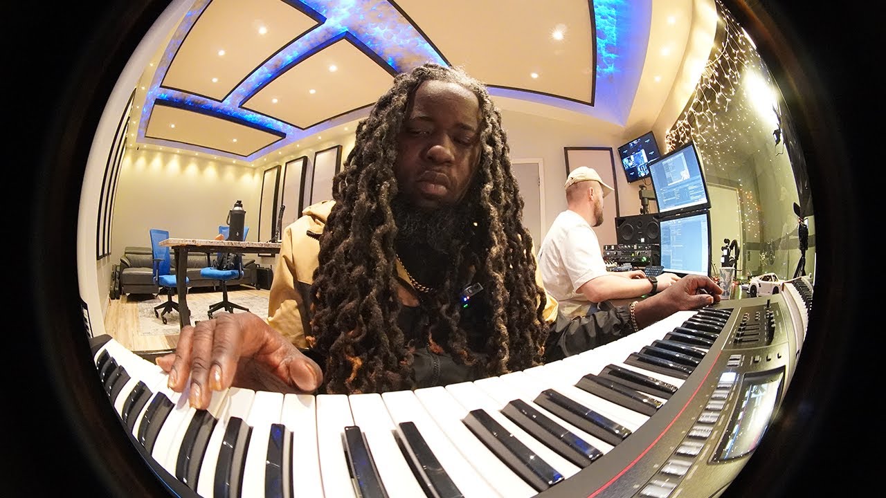 Making R&B beats for CHRIS BROWN | Multi PLATINUM Producer MookGotTheKeysJumpin | Producer Vlog 090