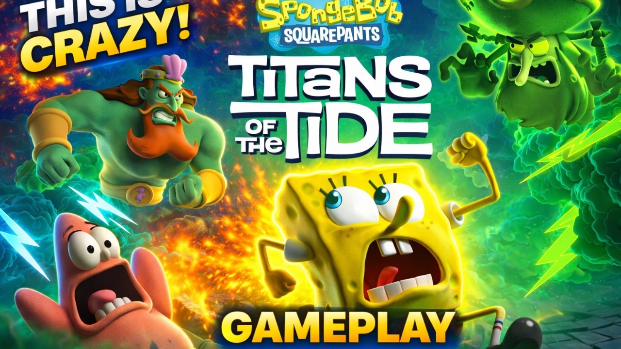 SpongeBob SquarePants: Titans of the Tide - Gameplay