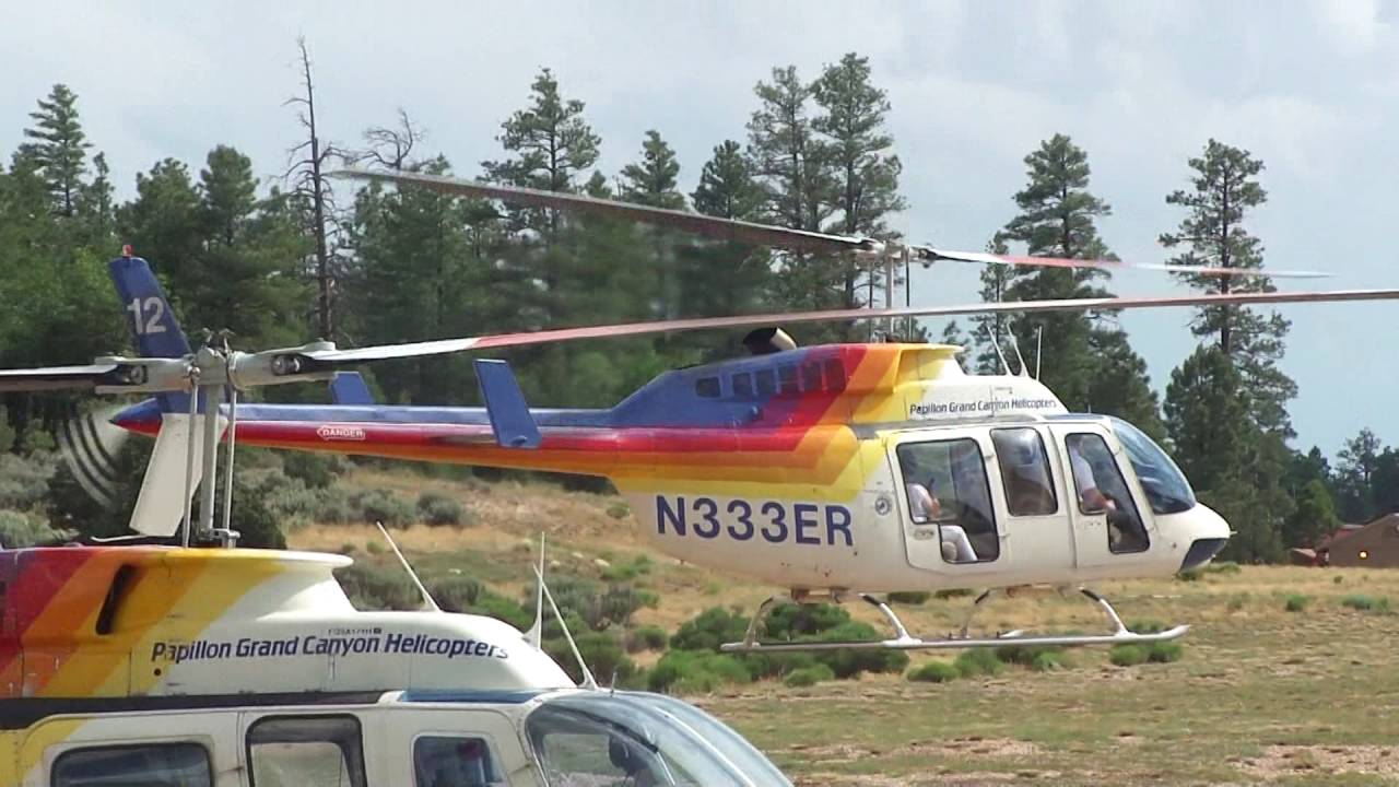 Hubschrauber im Grand Canyon