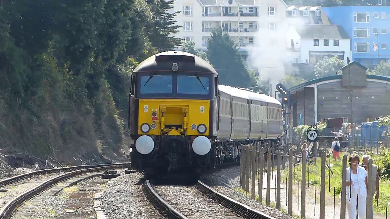 Dartmouth Steam Railway. Diesels 57601,57313. Steam 4277, 7827.