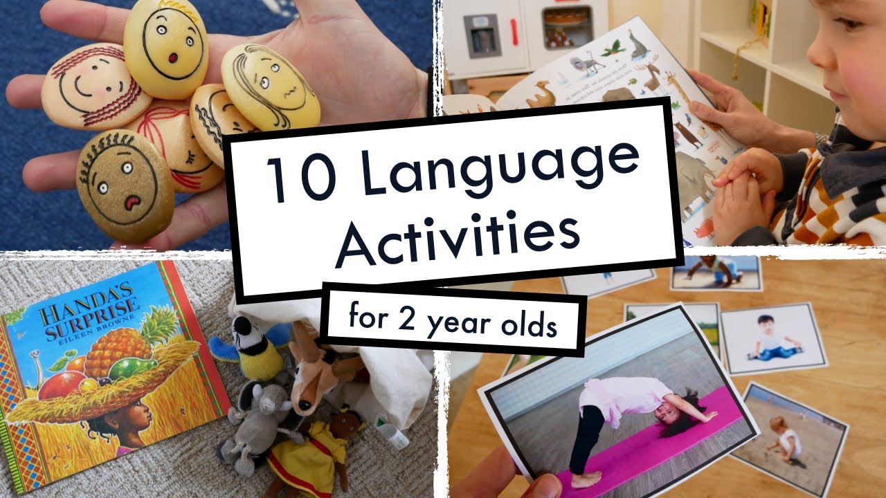 ACTIVITIES FOR LANGUAGE DEVELOPMENT | Activities to get monolingual/bilingual two year olds talking