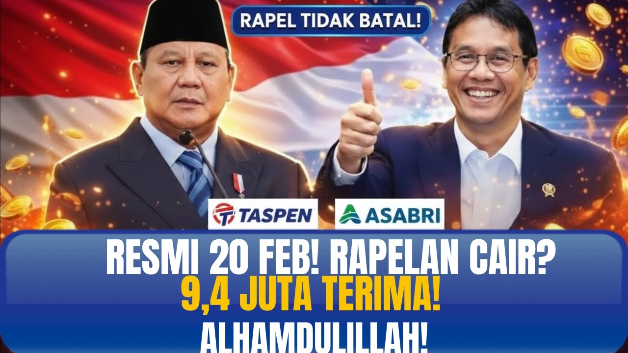 20 Feb 2026 Resmi! PP Diteken, Rapel & THR Cair Maret? 9,4 Juta Siap Terima!