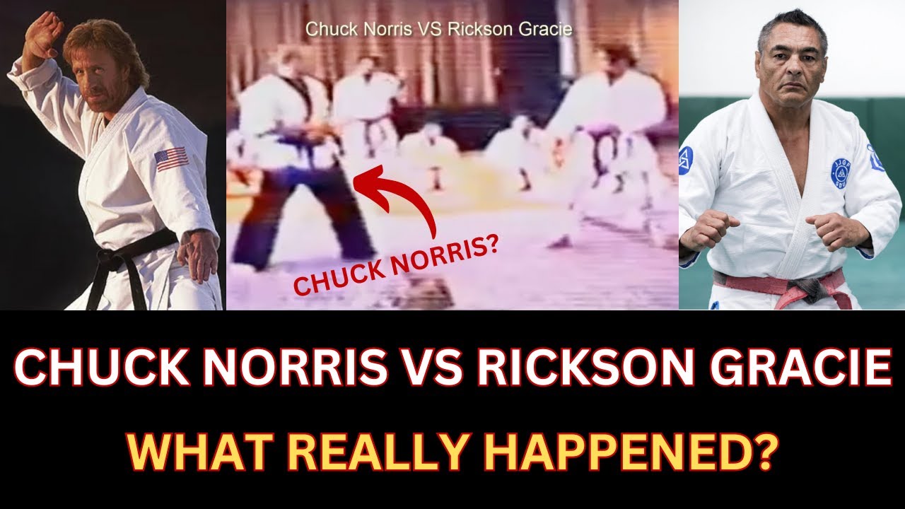 Did Rickson Gracie choke out Chuck Norris? The true story.