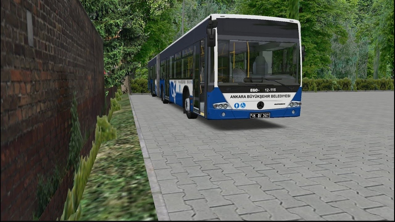 Omsı 2 Mersedes Benz Connecto 159 dönüşü (yoğun gergin ve kazalı bir hat oldu)