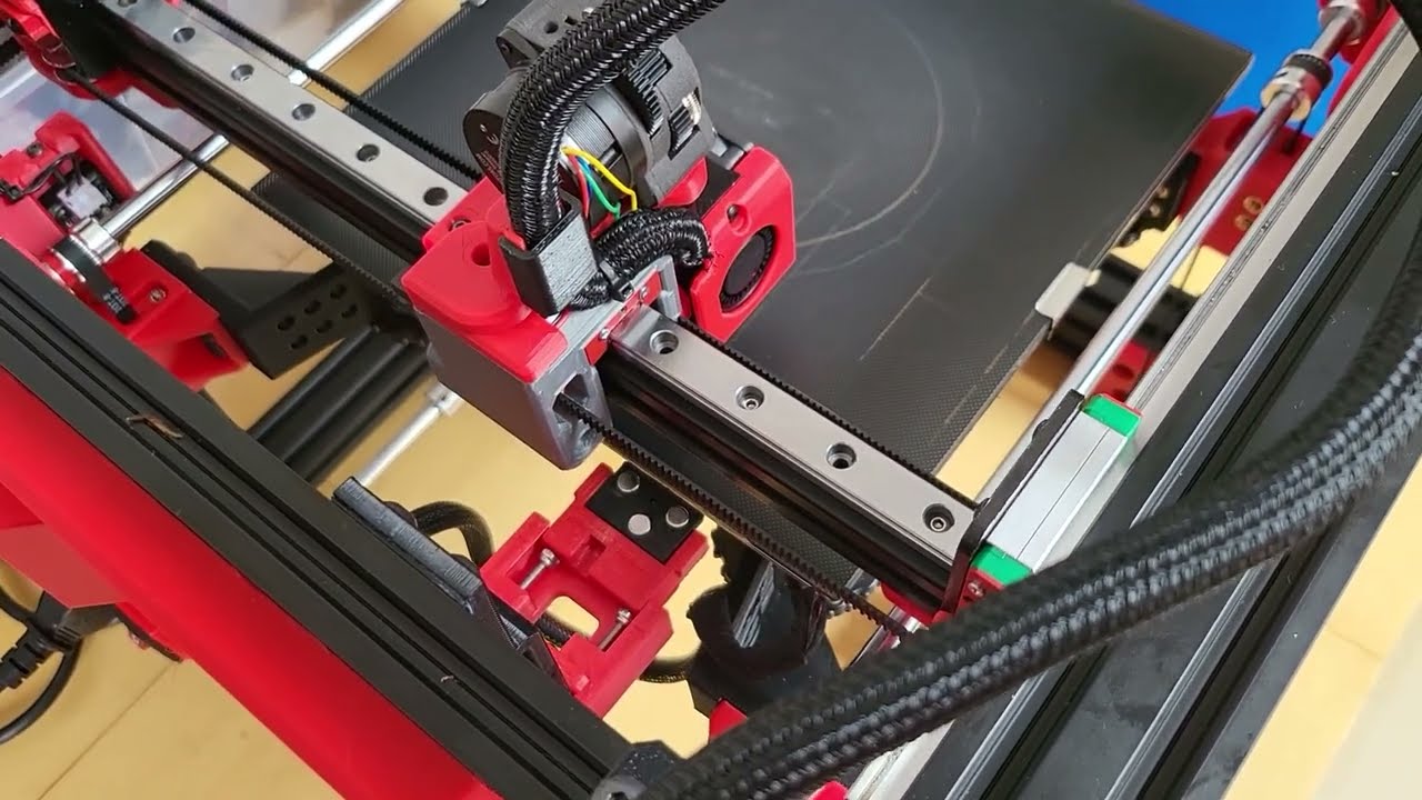 Mongrel Ware 1 - Klicky Probe and a Core XY Recycled from old Ender 3 Parts