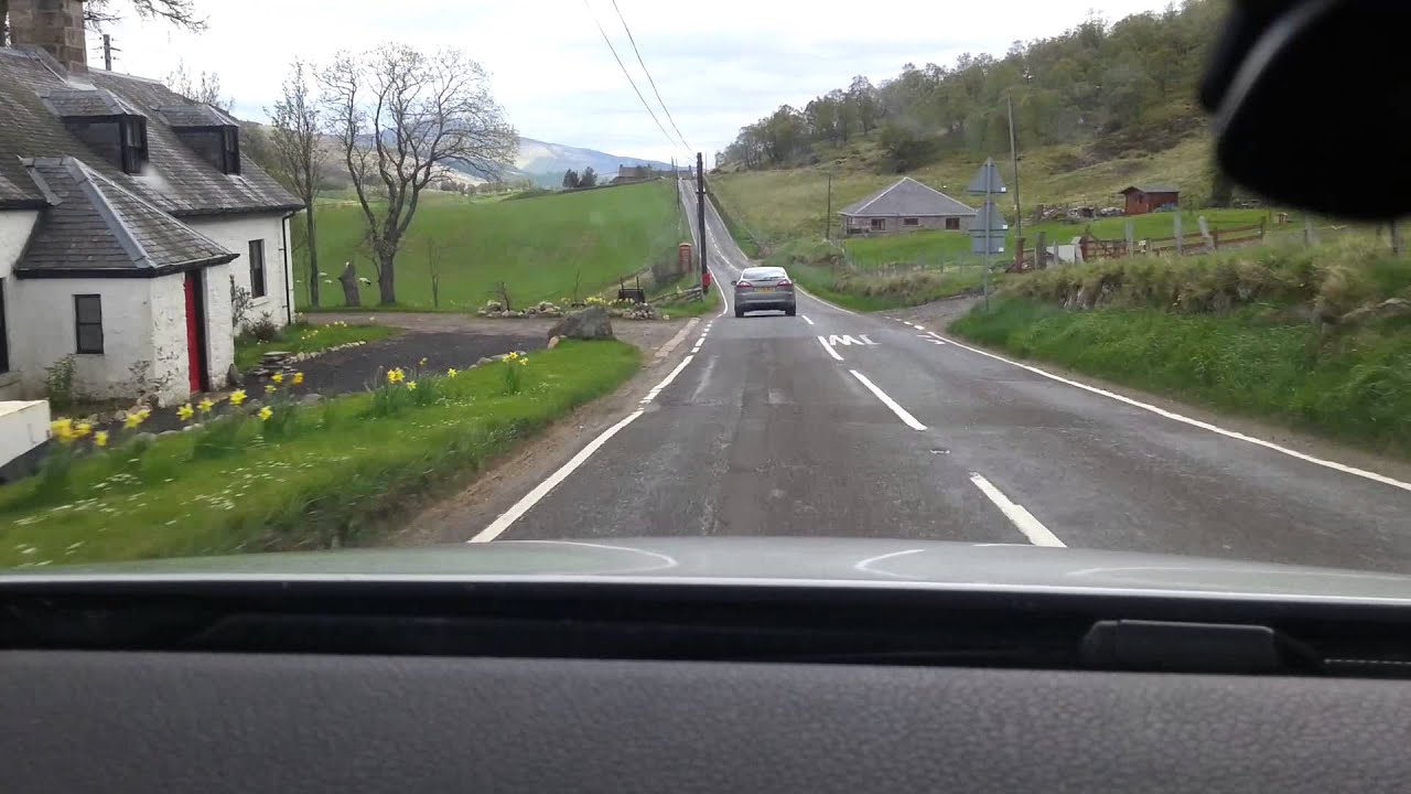 A93 - Old Military Road.  2008 Golf GT Sport TDi