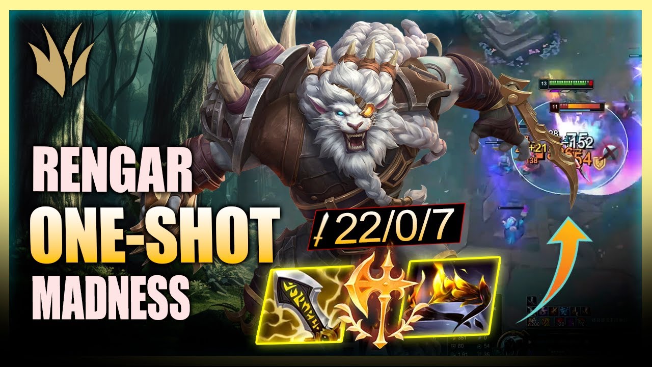 RENGARKING | Rengar vs Trundle - Oneshot Combo with a Single Leap