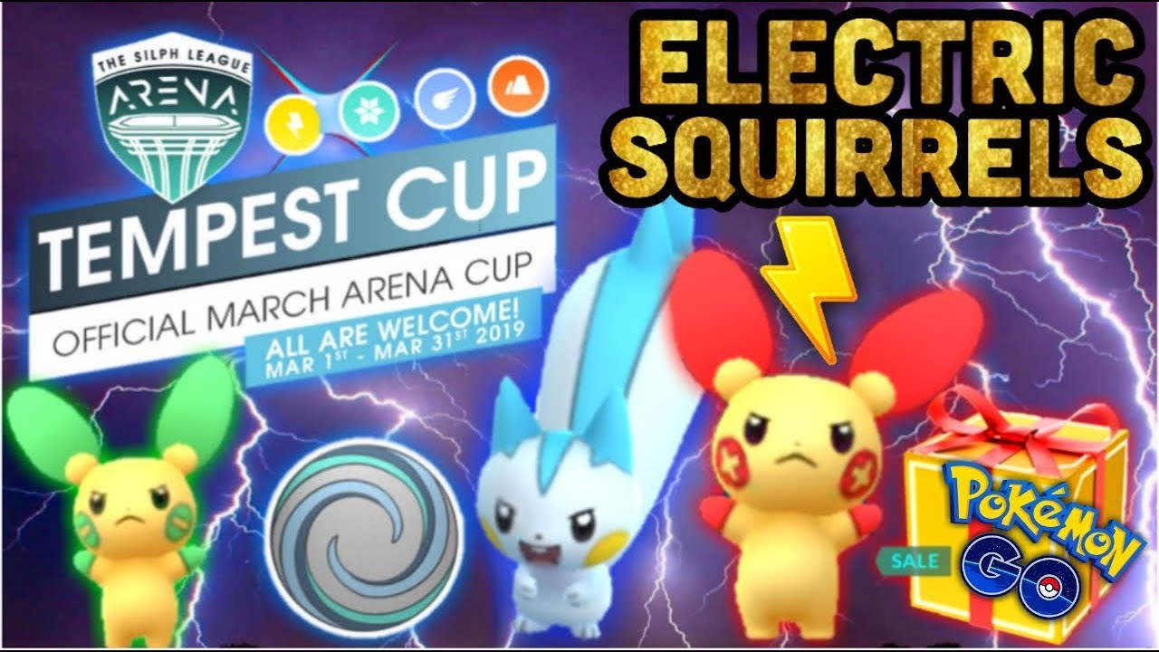 PACHIRISU PLUSLE OR MINUN IN POKEMON GO | EXTRA GOOD SALE BOX | TEMPEST CUP