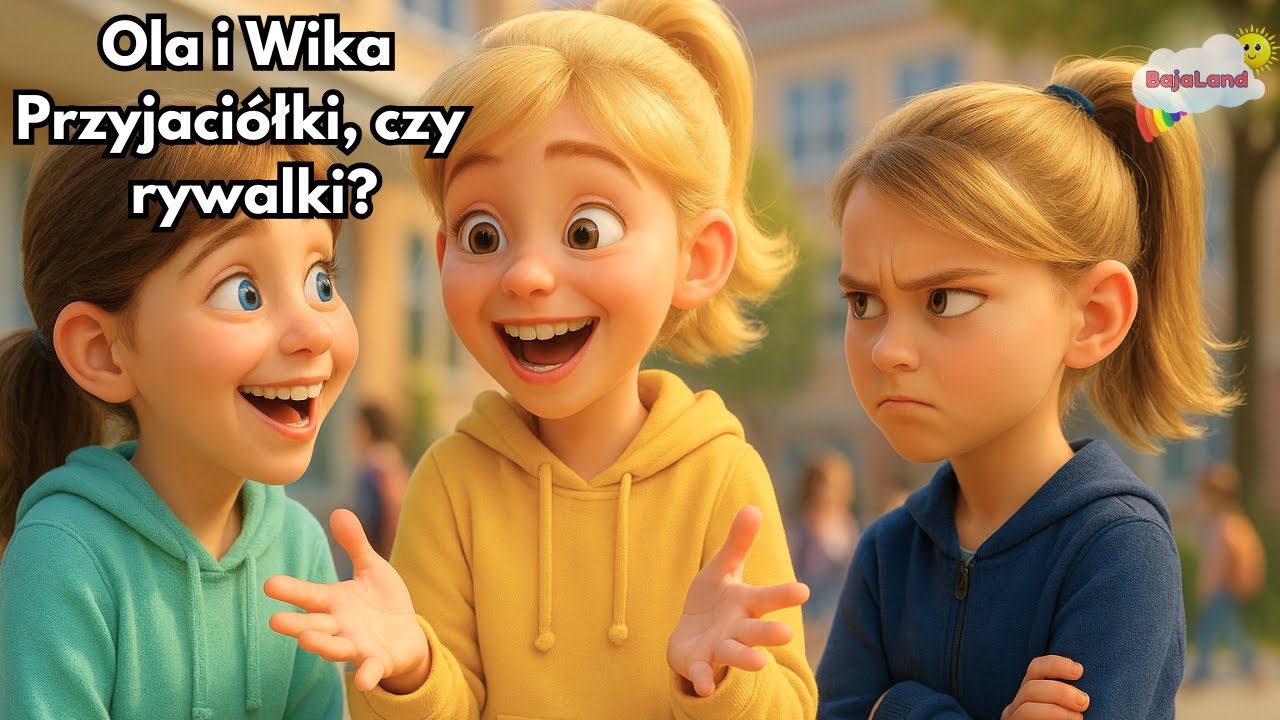 Ola i Wiktoria. Przyjaźń, która prawie się rozpadła. Bajka do słuchania dla dzieci. BajaLand