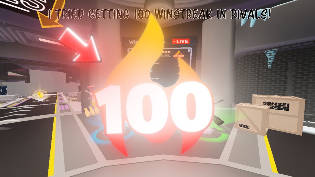 Can I get a 100 winstreak in roblox rivals? #roblox #live #rivals