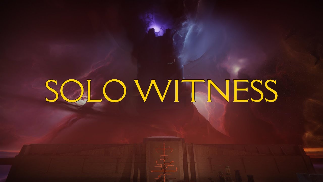 Solo The Witness (Renegades)