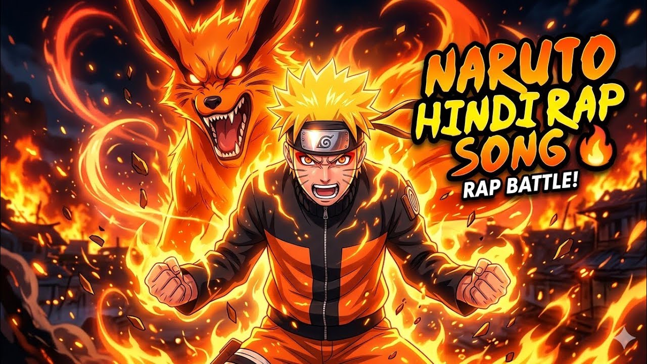 Naruto Hindi Rap Song 🔥 | Uzumaki Naruto Rap | Anime Rap Hindi | Anime Powerhouse