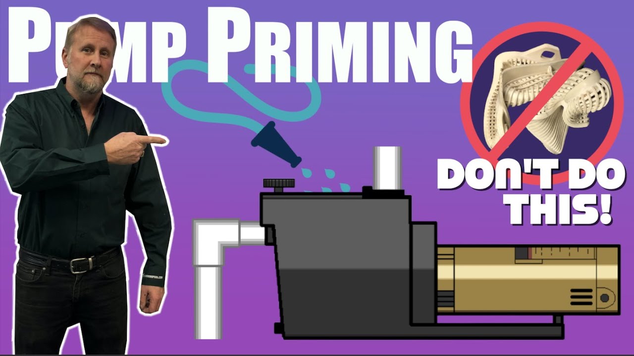 How to PRIME a Swimming Pool Pump | Very Informative!
