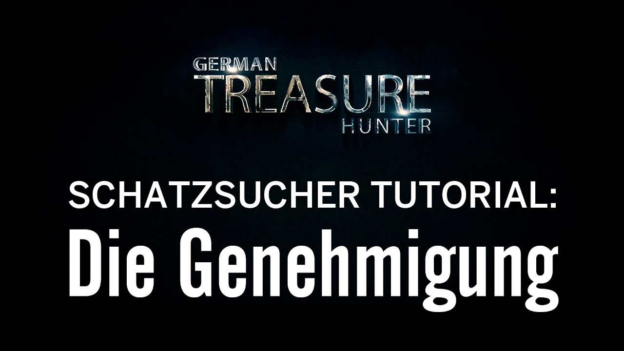 Genehmigung zur Metalldetektorsuche in NRW - Tutorial mit Frau Dr. Jennifer Morscheiser