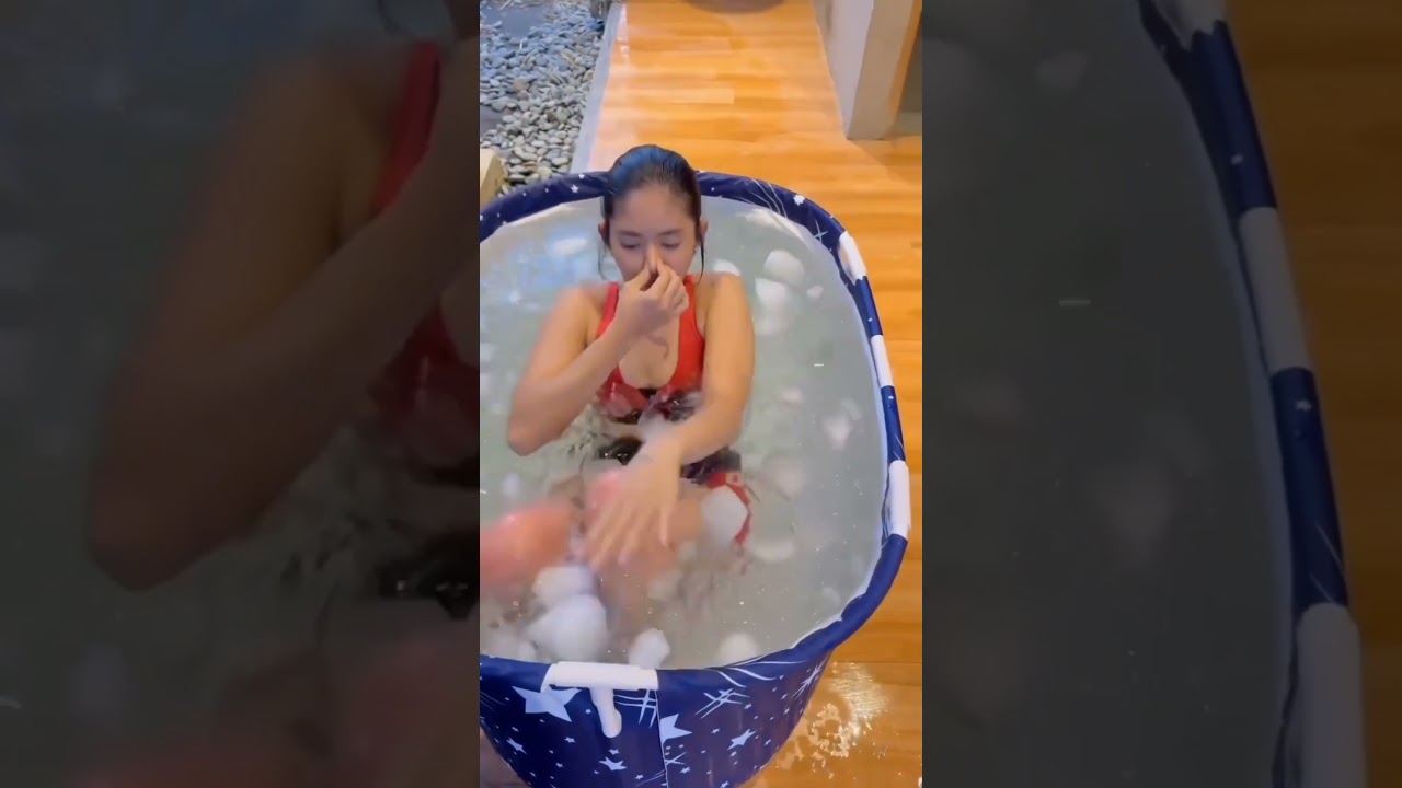 Loisa, ice bath hindi kinaya 🥶 #LOINIE