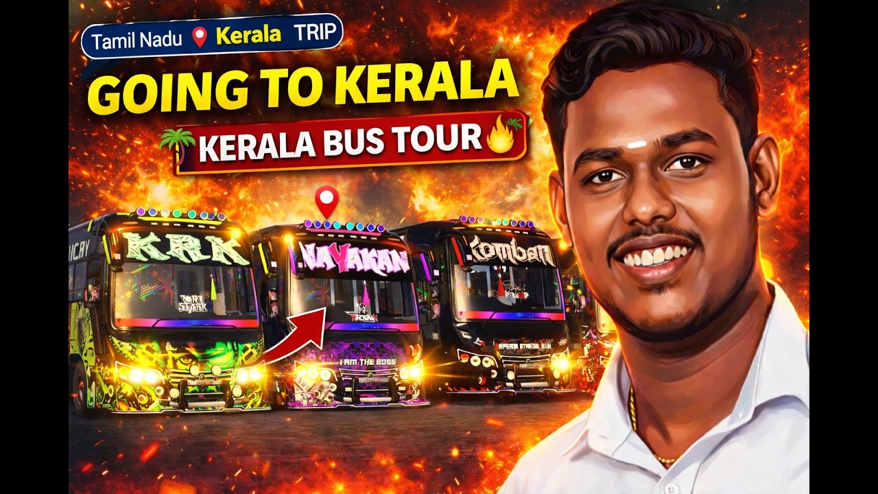 🔴 Going To Kerala 🌴 | Tamil Nadu ➜ Kerala College Tour 🚌 LIVE #vinithgaming #logitechg29 #shorts