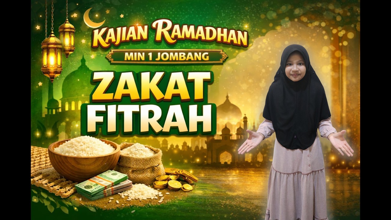 Kajian Ramadhan 1447 H | Zakat Fitrah | Afsheeina Qothrunnada Arrozaq