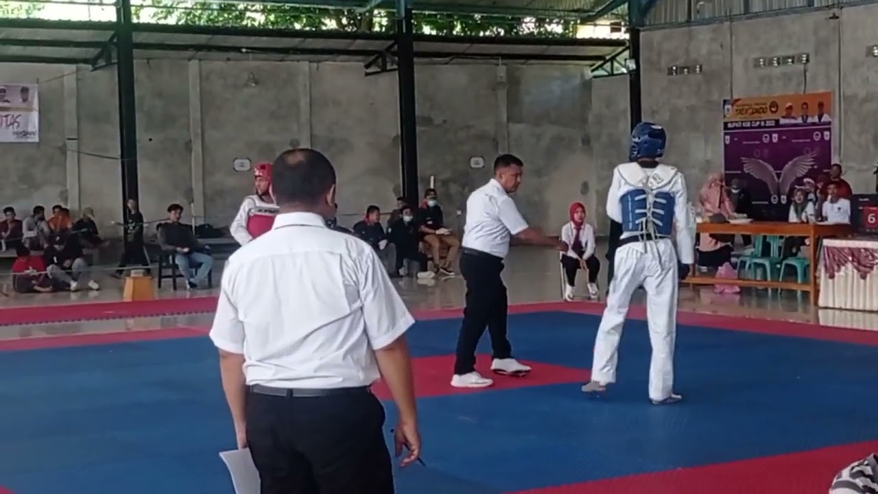 KEJURVROP TAEKWONDO SUMBAWA KSB 25-27-2022 || LOTENG VS DOMPU