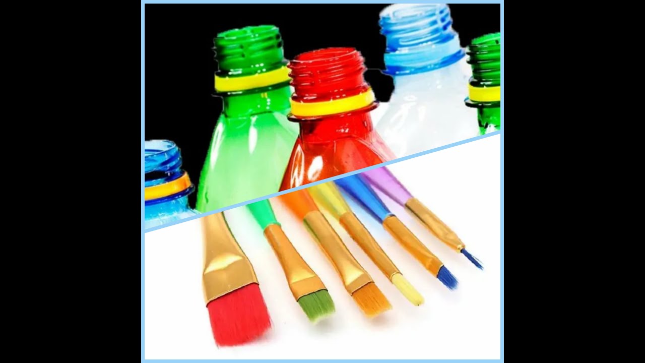 unbelievable!!! THE BRUSH IS COMPLETELY MADE OF PLASTIC BOTTLES!!!
