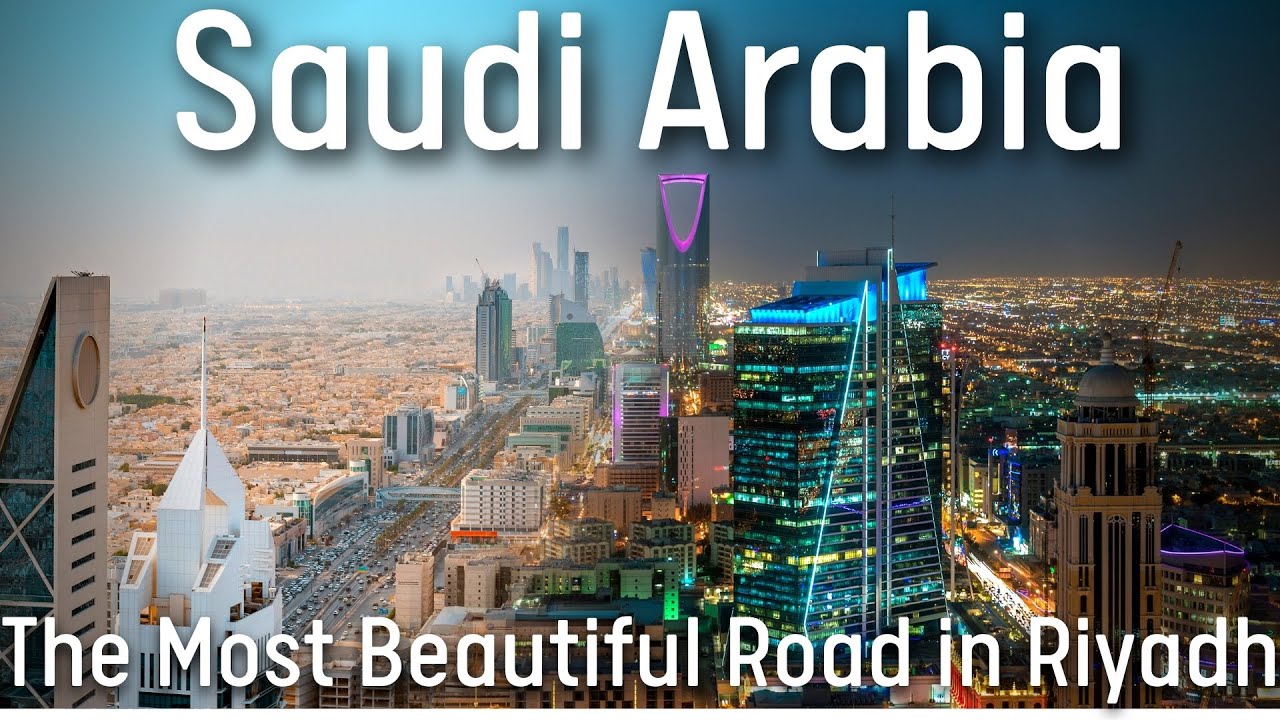 King Fahad Road Riyadh Saudi Arabia Night View | Riyadh 4K View | الرياض المملكة العربية السعودية